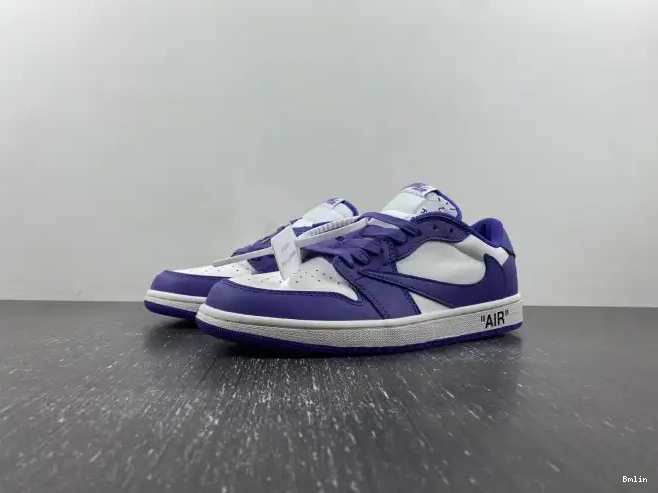 Boostmaster lin CUSTOM DM7890-386 TRAVIS OFF-WHITE X JORDAN SCOTT 1 AIR X 0621